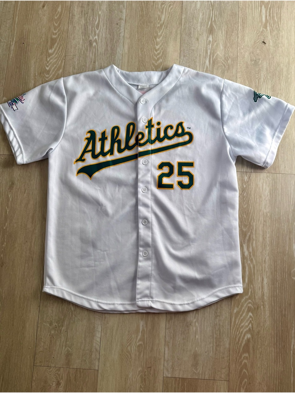 Athletics Mark McWire Baseball Jersey #25